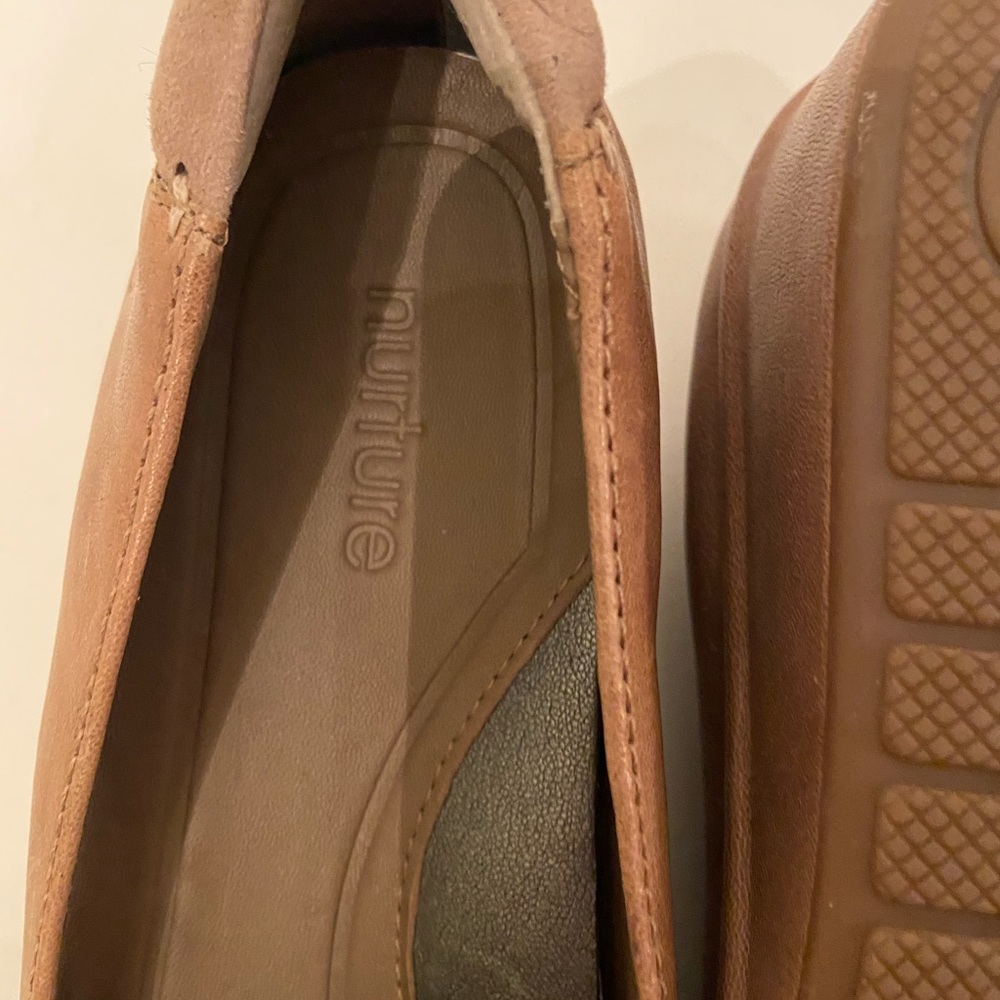 Nurture by Lamaze tan leather wedge shoes NWT - Picture 7 of 7